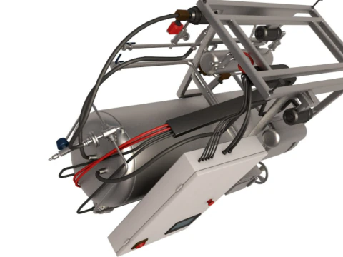 Alkaline Hydrolysis Machine 3D Model