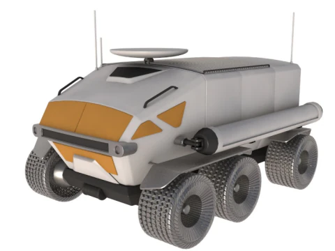 Лунный Крейсер 3D Модель