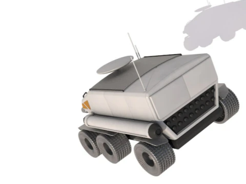 Croiseur Luna Modèle 3D