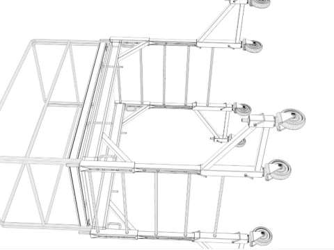 Multi Purpose Scaffold 3D Model
