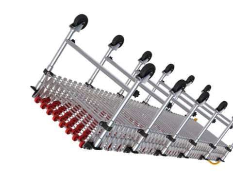 Rouleau t&eacute;lescopique pliant Modèle 3D