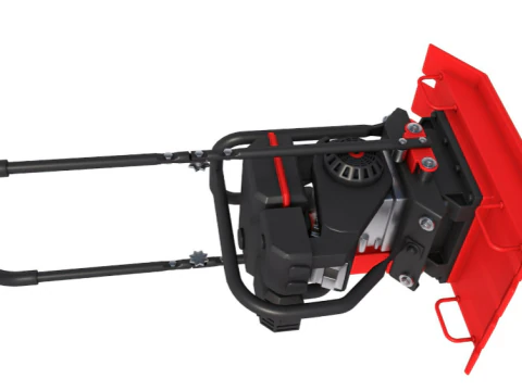 Vibratory Plate Compactor 3D Model