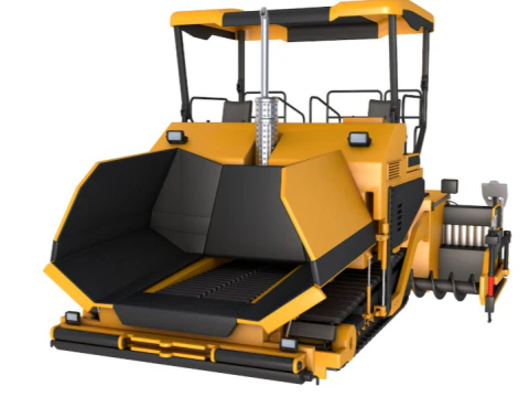 Finitrice per asfalto Modello 3D