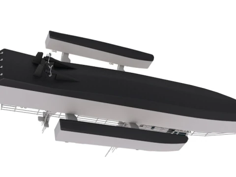 Sea Hunter USV 3D Model