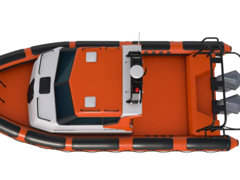 Waverider 1060 GRP Cabin Gemini Marin 3D Model