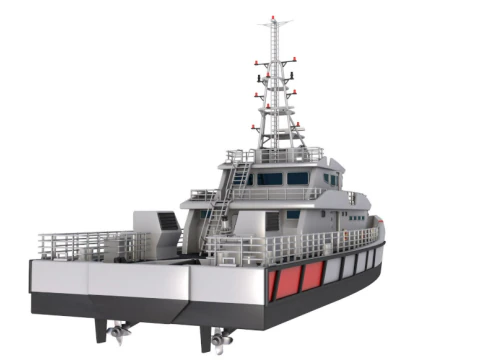 DAMEN Stan Patrol vessel 4207 3D Model