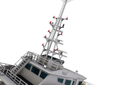 DAMEN Stan Patrol vessel 4207 3D Model