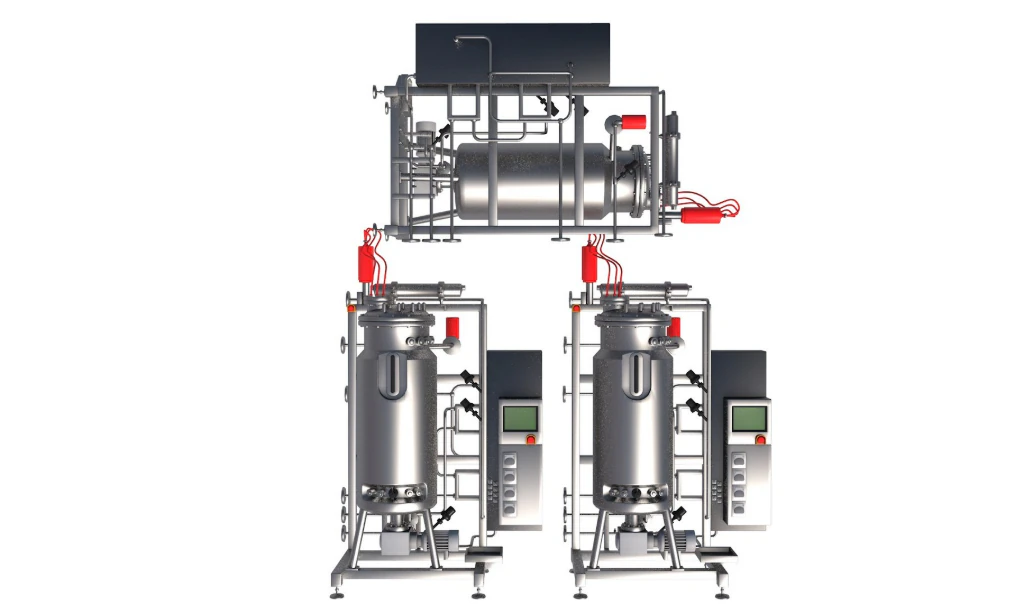 Bioreaktor Bionet 3D Modell .c4d .max .obj .3ds .fbx .stl .blend 