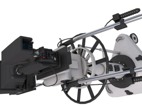 TV Studio Camera Generic 3D Model
