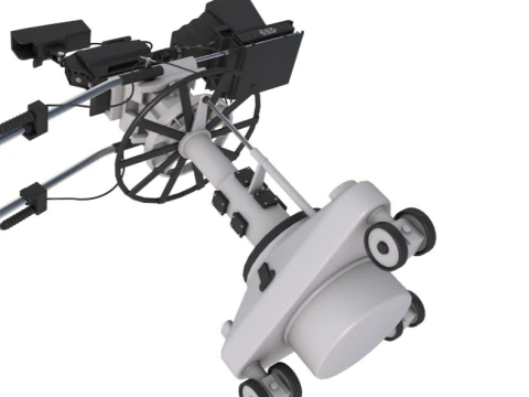TV Studio Camera Generic 3D Model