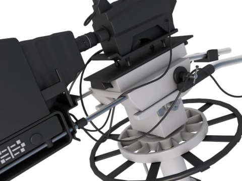 TV Studio Camera Generic 3D Model