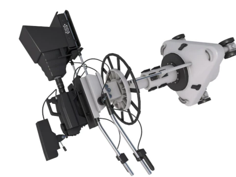 TV Studio Camera Generic 3D Model