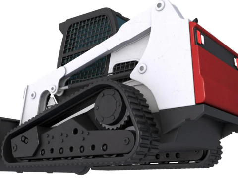 Compact Tracked Loaders 3D Model