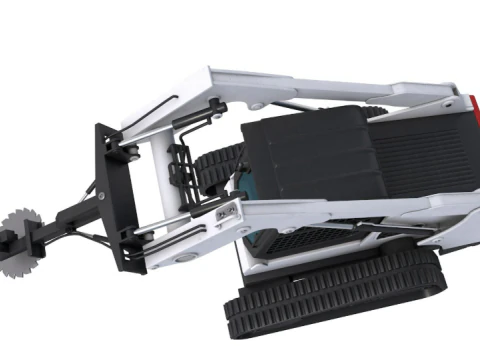 Compact Tracked Loaders 3D Model