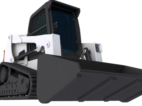 Compact Tracked Loaders 3D Model