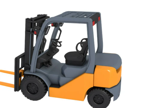 Gabelstapler 3D Modell