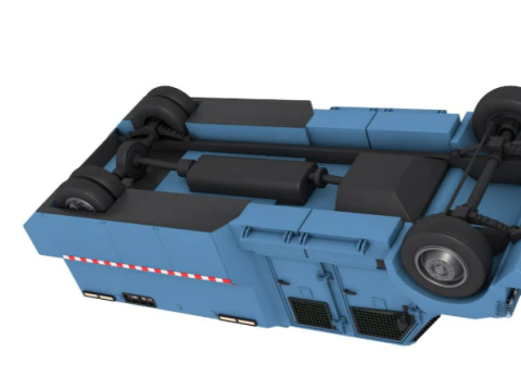 Riot Control Vehicle 3D Model