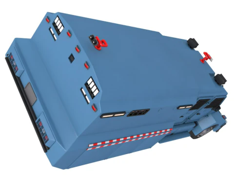 Riot Control Vehicle 3D Model