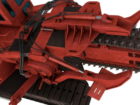 Trancheuse Modèle 3D