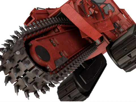 Trancheuse Modèle 3D