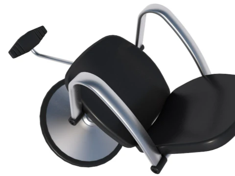 Salon Chair 3D Model