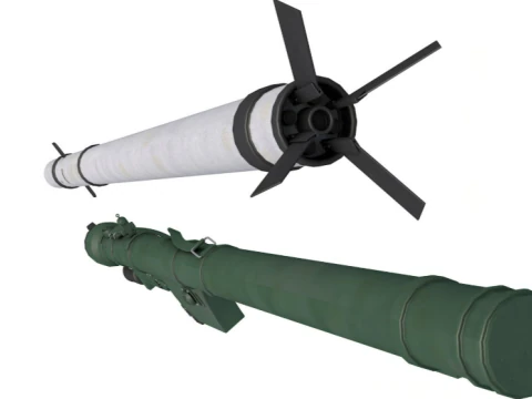Strela 9K32 Strela-2 3D Model