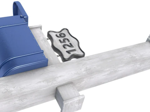 Kolekcja skrzynek pocztowych Model 3D