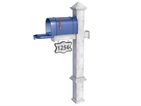 Kolekcja skrzynek pocztowych Model 3D