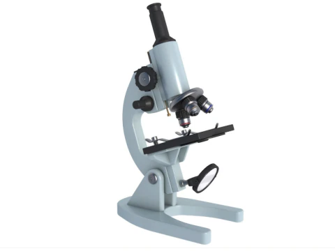 Microscopio Modello 3D