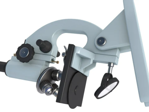 माइक्रोस्कोप 3D मॉडल