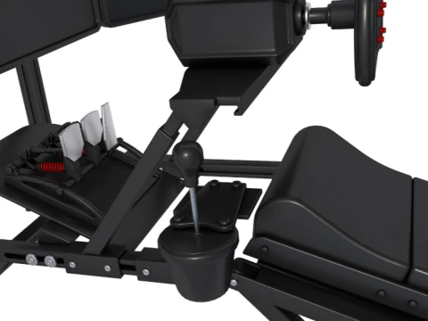 Racing Game 3D Model