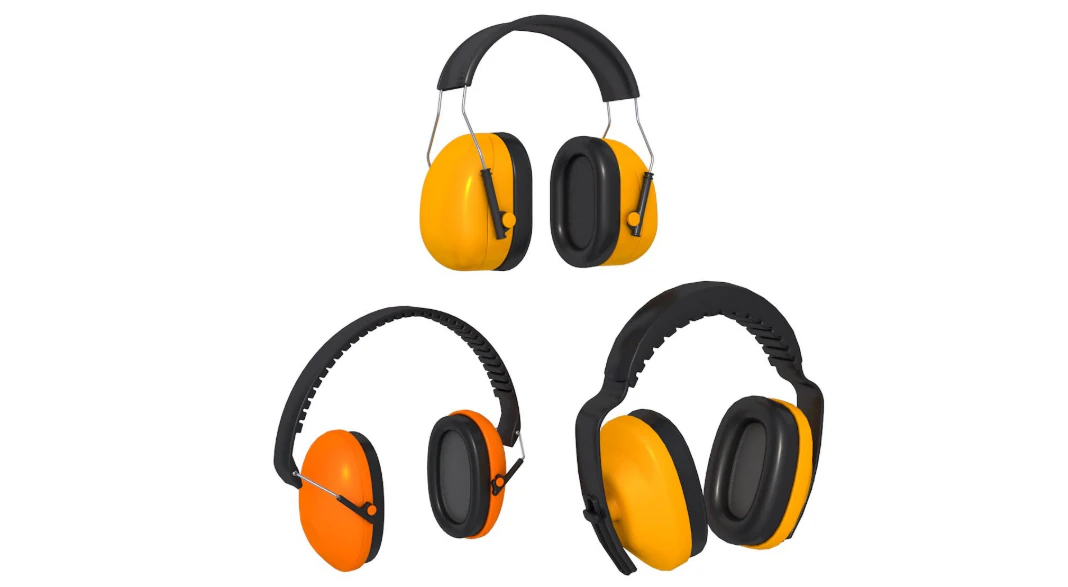 Ear Defenders collection 3D Model .c4d .max .obj .3ds .fbx .stl .blend 