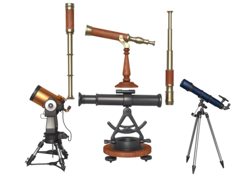 Telescopes Collection 3D Model