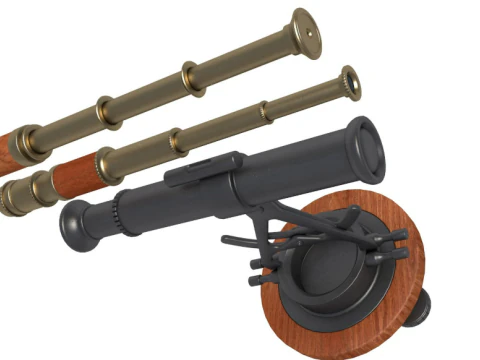 Telescopes Collection 3D Model