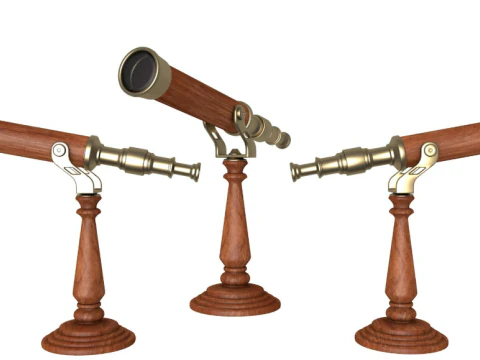 Telescopes Collection 3D Model
