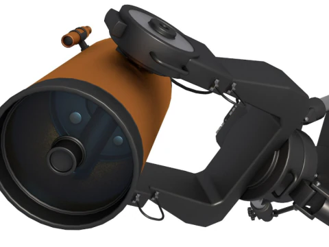 Telescopes Collection 3D Model