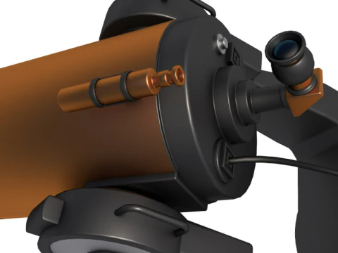 Telescopes Collection 3D Model