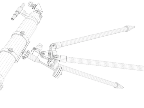 Telescopes Collection 3D Model