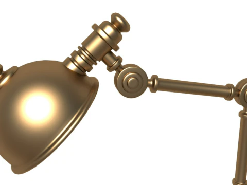 Desk Lamp Collection 3D Model