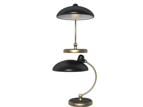 Desk Lamp Collection 3D Model