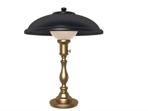 Desk Lamp Collection 3D Model
