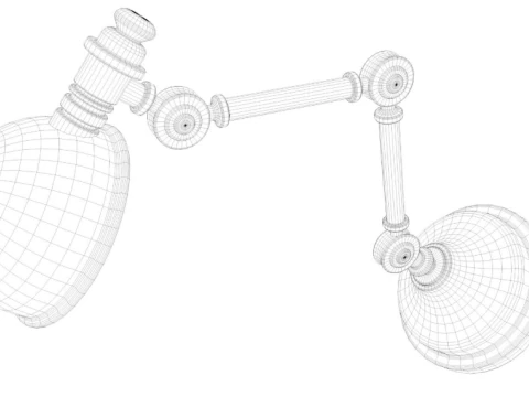 Desk Lamp Collection 3D Model