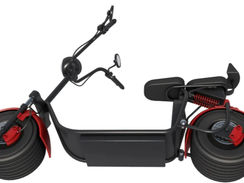 Electric City Scooter 3D Model