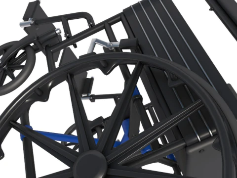 Wheelchair 3D Model