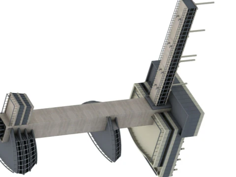 JFK Control Tower 3D Model