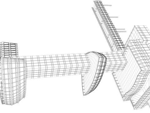 JFK Control Tower 3D Model