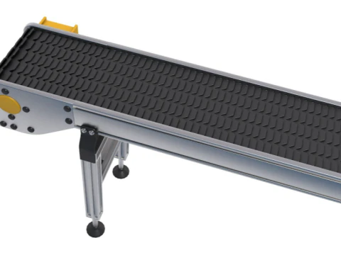 Conveyor Belt for Factory 3D Model