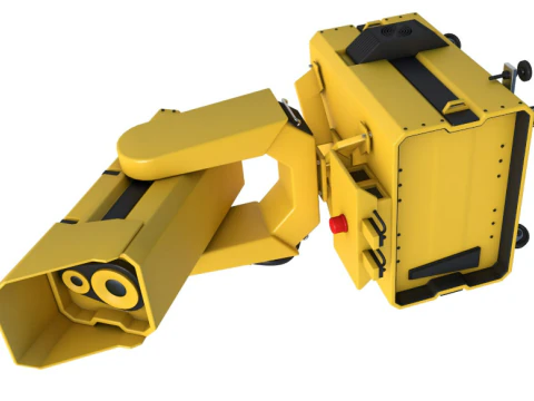 Airport Detection System Scan 3D Model