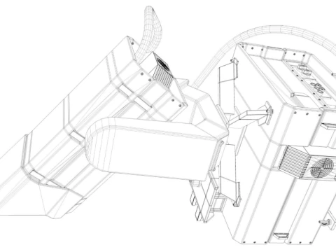 Airport Big Collection 3D Model
