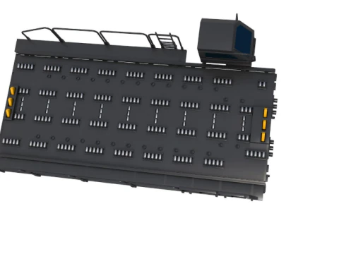 Savunma U&ccedil;ağı Y&uuml;kleyici 3D Model